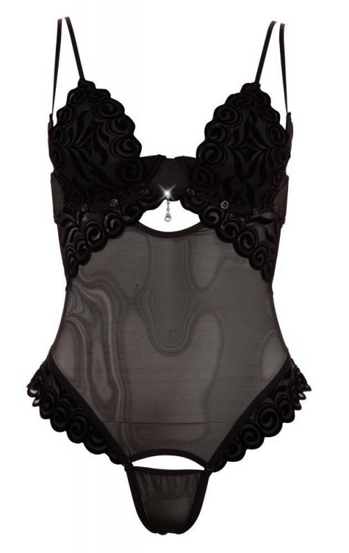 Śliczne body erotyczne z dziurką Cottelli 85C/L