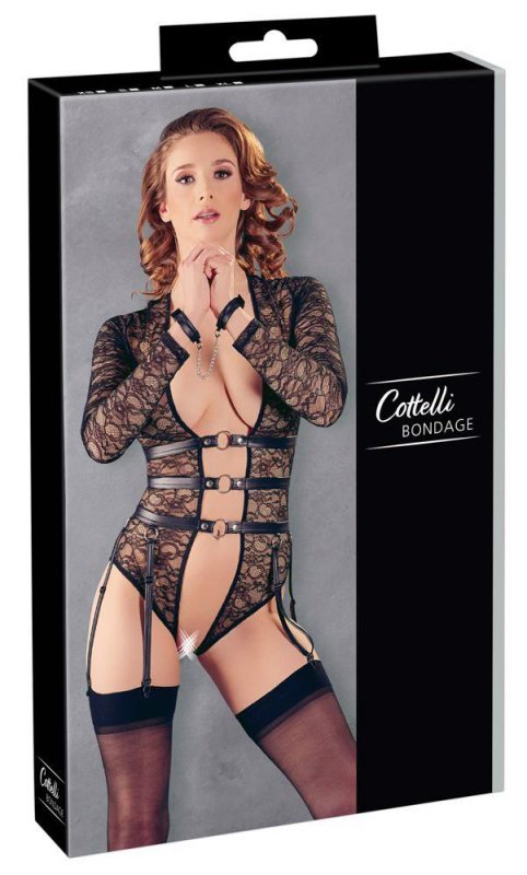 Bielizna erotyczna sex body paski Cottelli L