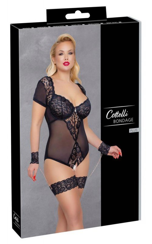 Seksowna bielizna sex body Cottelli Bondage 95E/2XL