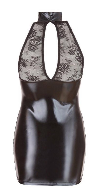 Sex sukienka mini z obrożą obcisła Cottelli XL