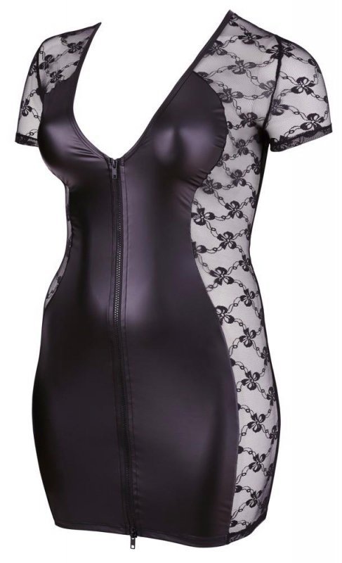 Odważna sukienka błyszcząca mini Cottelli 3XL