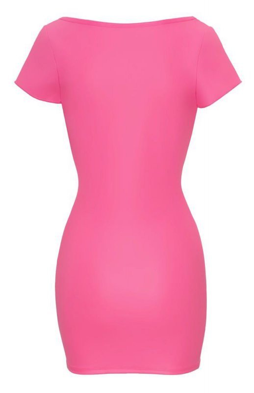 Seksowna ciasna sukienka różowa mini Cottelli M