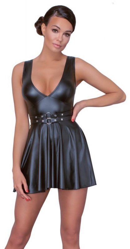 Sexy sukienka mini rozkloszowana Cottelli L