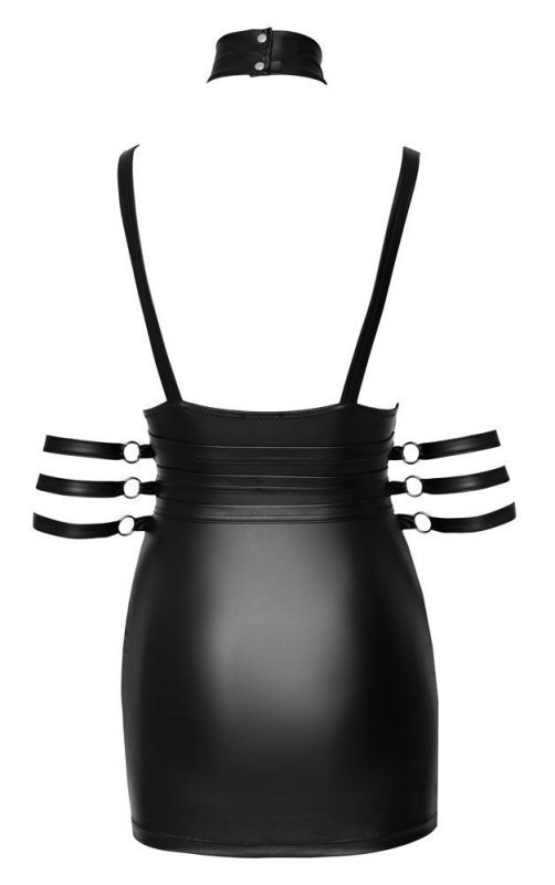 Seksowna sukienka bdsm ekoskóra Cottelli XL