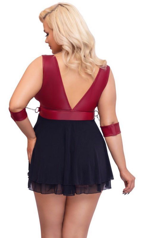Seksowna koszulka babydoll Cottelli 4XL