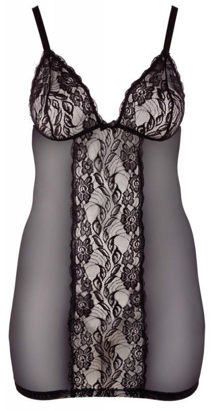 Obcisła sexy koszulka plus size Cottelli 4XL