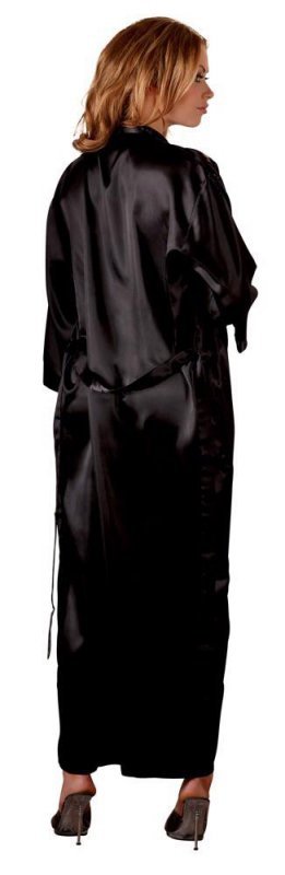 Kuszące kimono długi sex szlafrok Cottelli L/XL