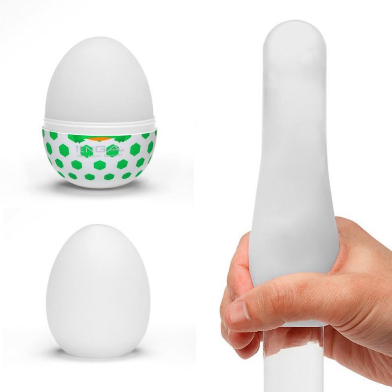Jednorazowy masturbator Tenga Egg Stud Single