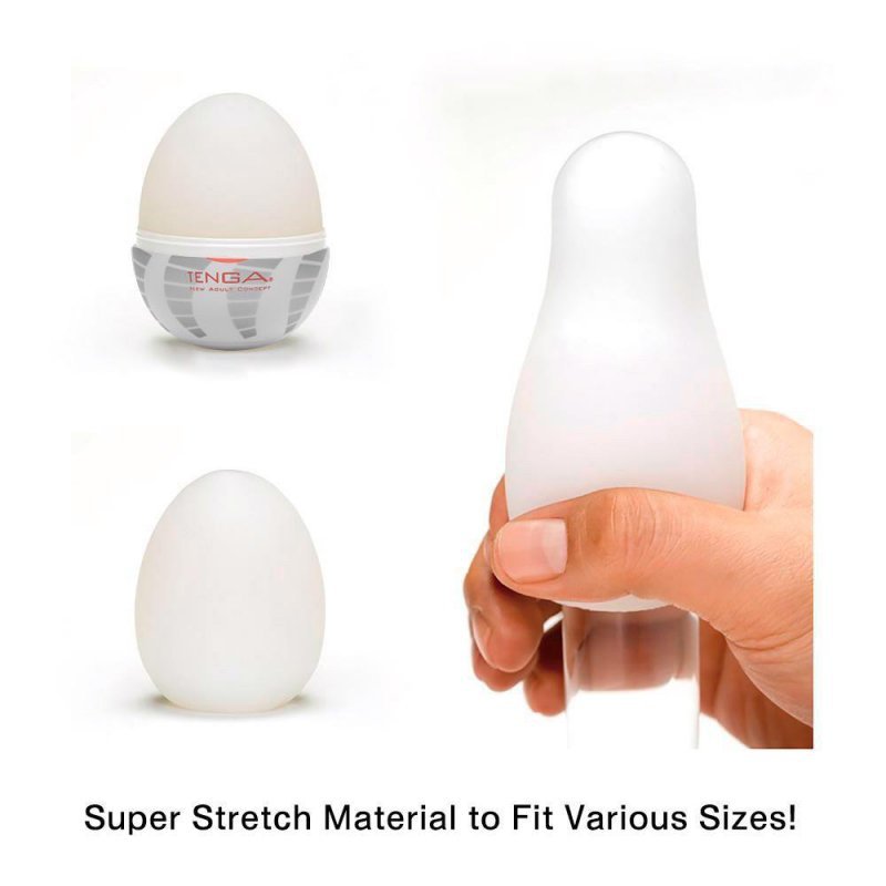 Jednorazowy masturbator Tenga Egg Tornado Single