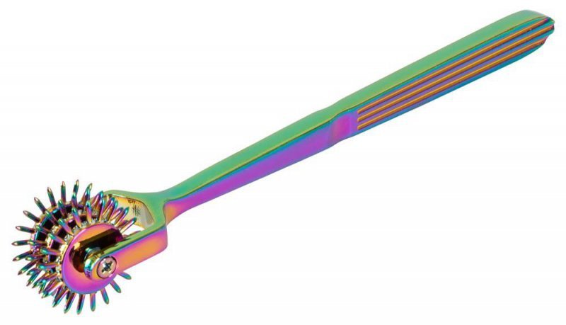 Radełko potrójne kółko zębate do igraszek Rainbow Triple Pinwheel