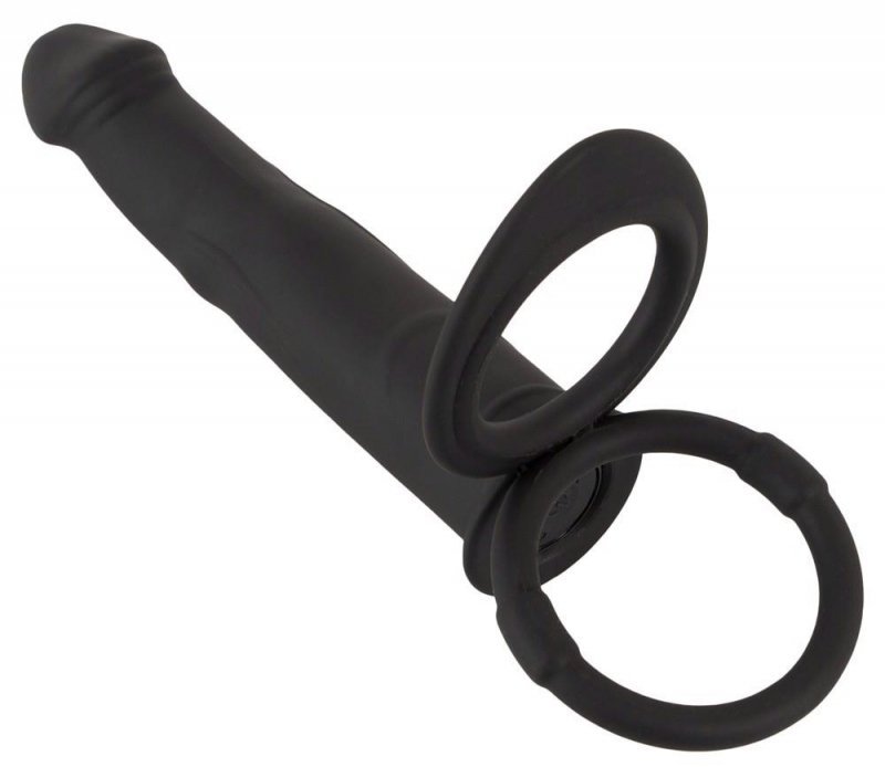 Podwójny dodatkowy penis nakładka Wibracje RC Double Fucker