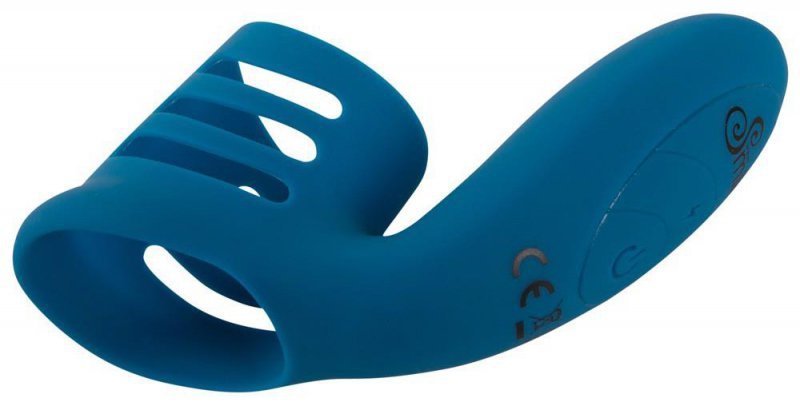 Pierścień na penisa wibrujący z masażem łechtaczki Smile Cock Ring
