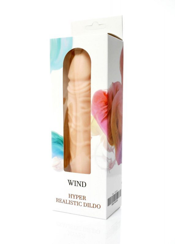 Dildo z przyssawką WIND dildo