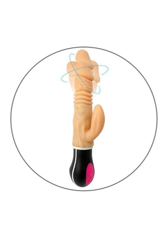 Wibrator URANUS USB 12funkcji + posuw