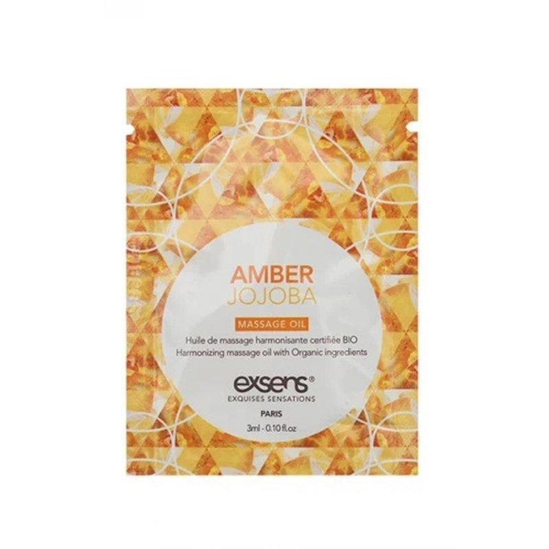 Olejek do seks masażu Amber Jojoba (3 ml x 10 szt.)