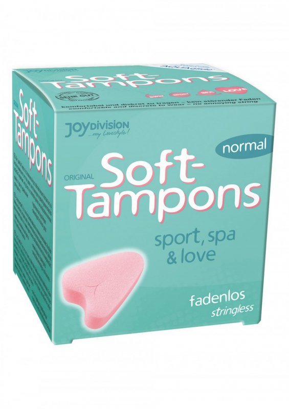 Tampony normal bez sznurka do seksu podczas okresu 3 szt