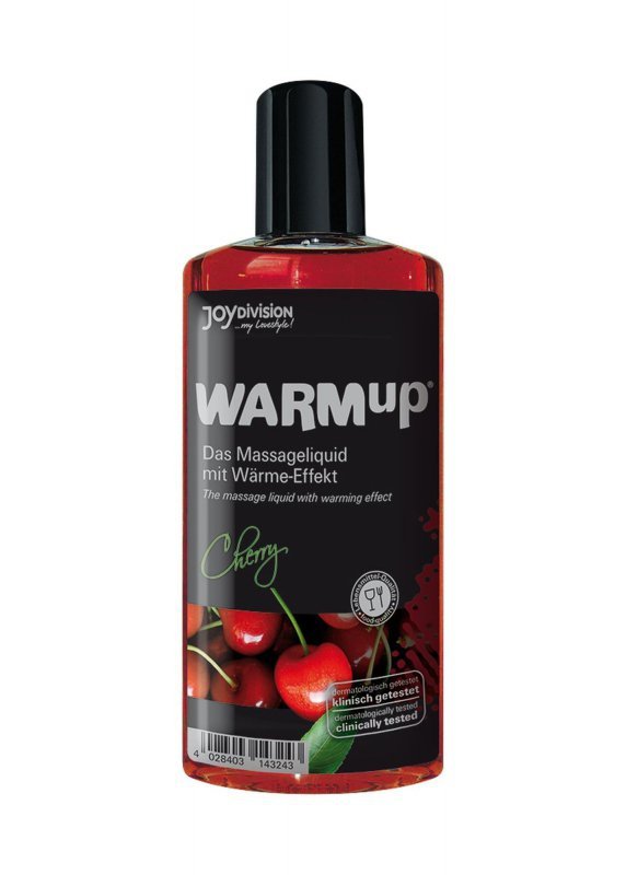 Rozgrzewający żel do masażu wiśnia 150 ml
