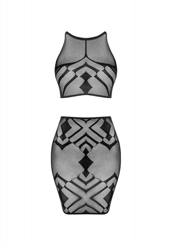 Bielizna-K101 top i spódnica  S/M/L