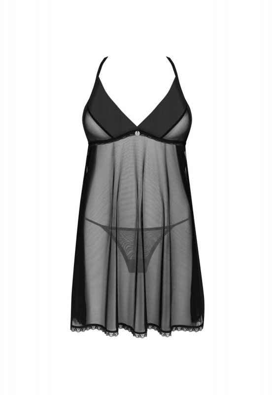 Seksowny komplet Obsessive Latinesa babydoll i stringi XL/2XL