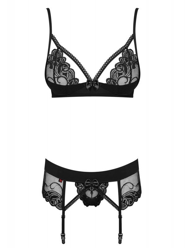 Obsessive Wonderia komplet 3-częściowy L/XL