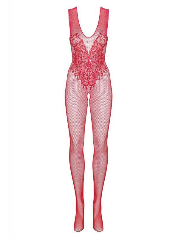 Obsessive Bodystocking N112 czerwone XL/XXL