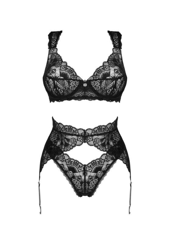 Seksowna bielizna erotyczna Donna Dream komplet 3-części M/L