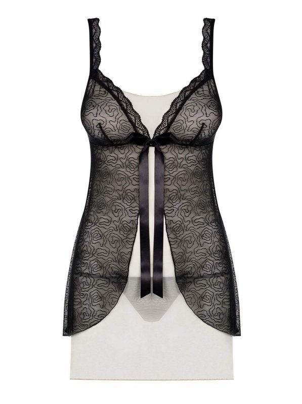 Obsessive koszulka nocna 811-BAB-4 babydoll i stringi L/XL