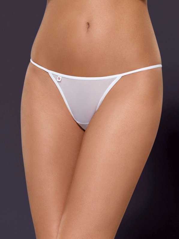 Obsessive Luiza stringi białe L/XL