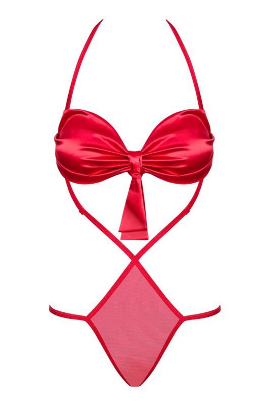 Obsessive Giftella body czerwone L/XL