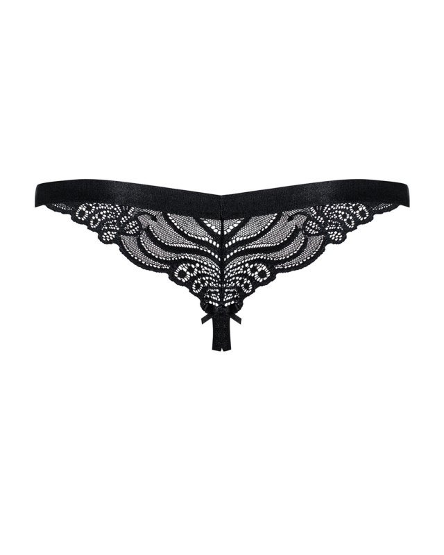 Bielizna 828-THC-1 stringi otwarte L/XL