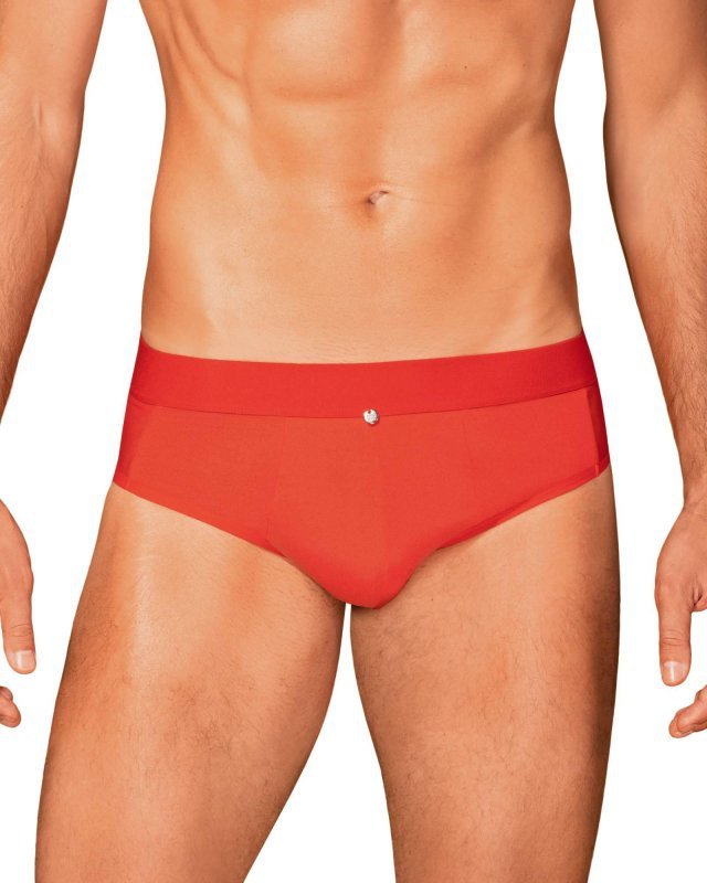 Obsessive Boldero majtki męskie czerwone  S/M