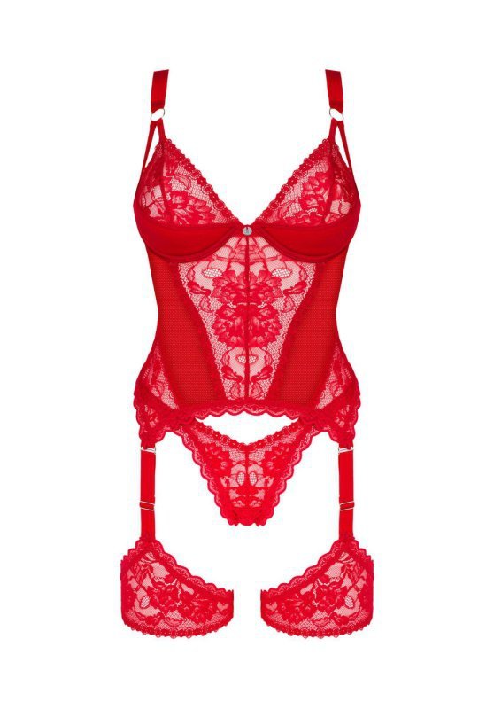 Obsessive Belovya gorset XL/2XL