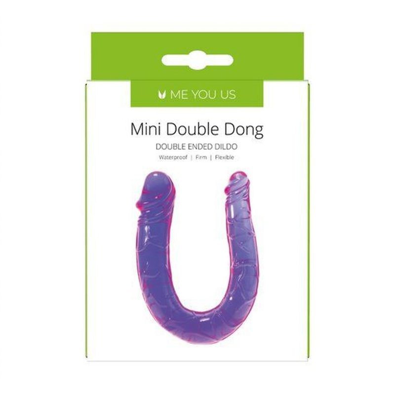 Dildo dwustronne do pochwy i pupy małe 