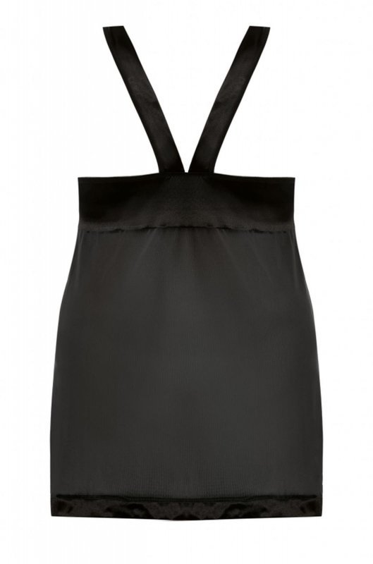 Samara black chemise XL+ ( czarna halka )