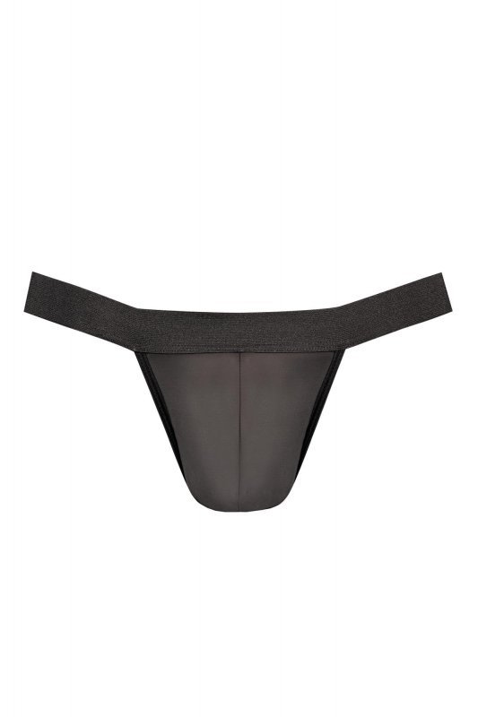 Męskie seksowne jockstrapy majtki czarne jednolite Petrol jock strap M