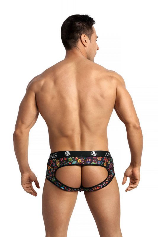 Męskie jockstrapy majtki odkryte pośladki Mexico jock bikini XXXL