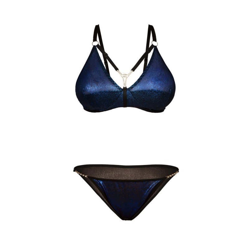 Bielizna Harlo blue set one S/M