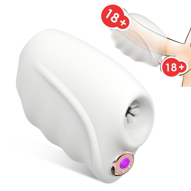 Futurystyczny masturbator ręczny z wibracjami
