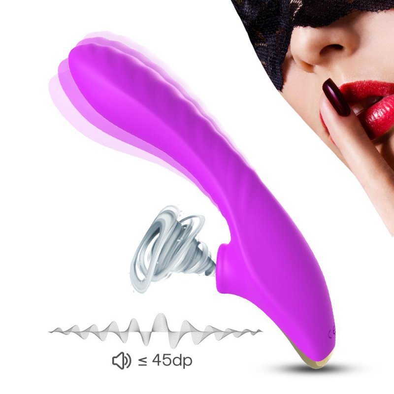 Wibrator stymulator punktu g ssący łechtaczkę folet