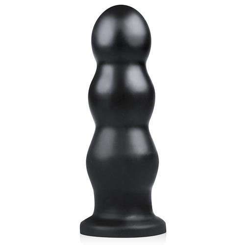 Duży żebrowany korek analny kulki wtyczka plug penetrator