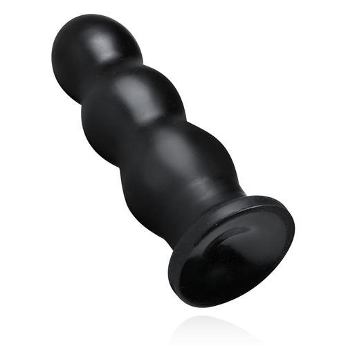 Duży żebrowany korek analny kulki wtyczka plug penetrator