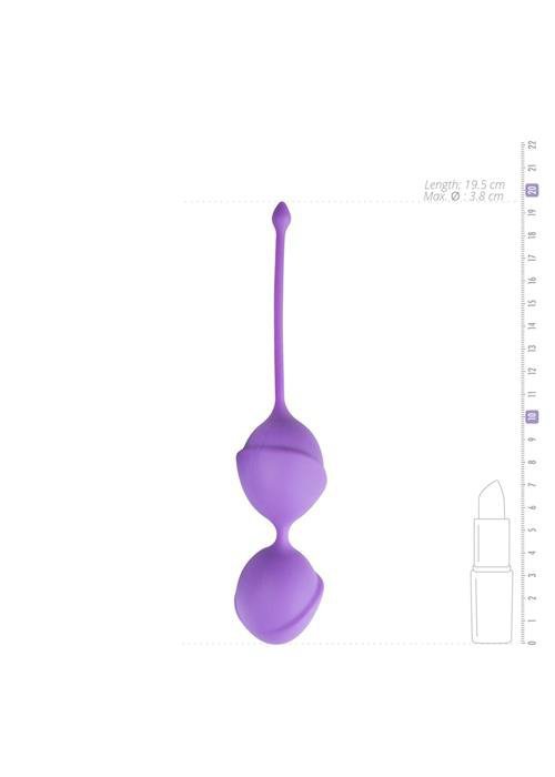 Podwójne kulki gejszy do treningu mięśni kegla sex stymulator