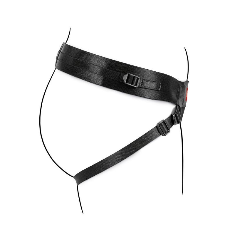 No-Parts - Taylor adjustable Strapon harness with double o-ring