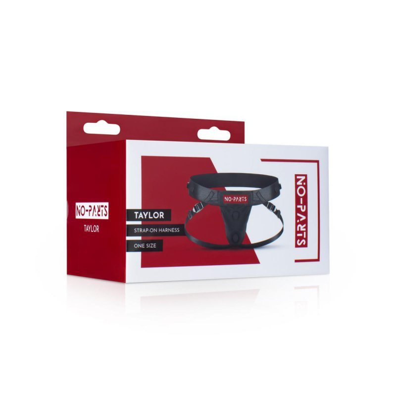 No-Parts - Taylor adjustable Strapon harness with double o-ring