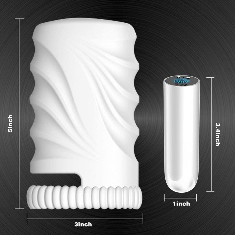 Soft vibrating bullet stroker