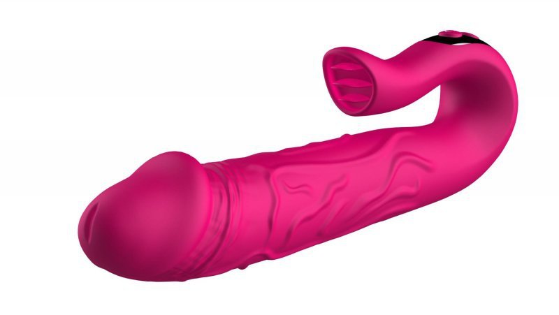 Realistyczne wibrujące dildo masażer łechtaczki mega orgazm