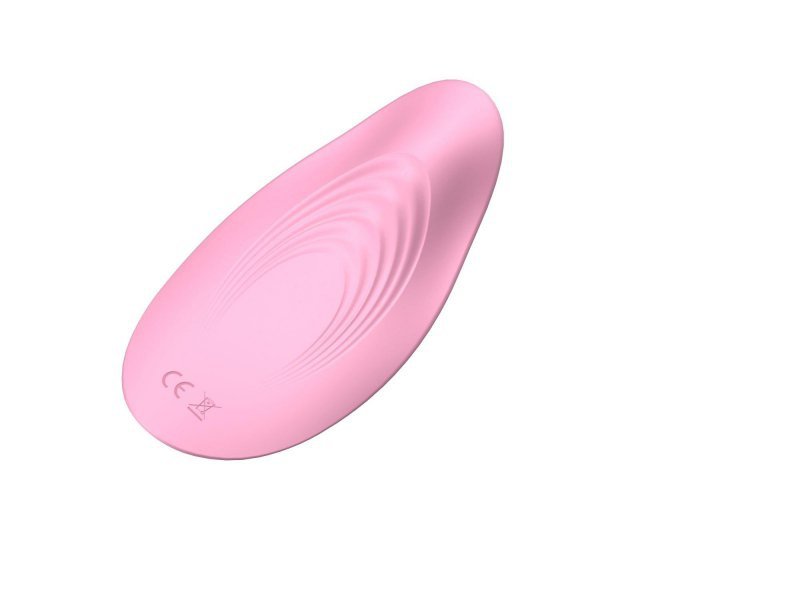 Ultrathin wearable remote mini vibe pink