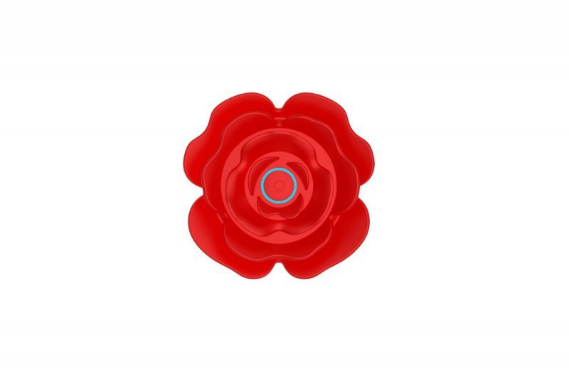 Posuwisty korek analny róża Rose thrusting anal plug