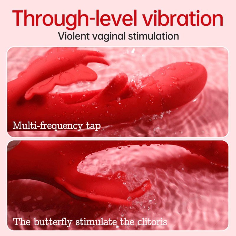 Wibrator króliczek Butterfuly dual flicking vibrator