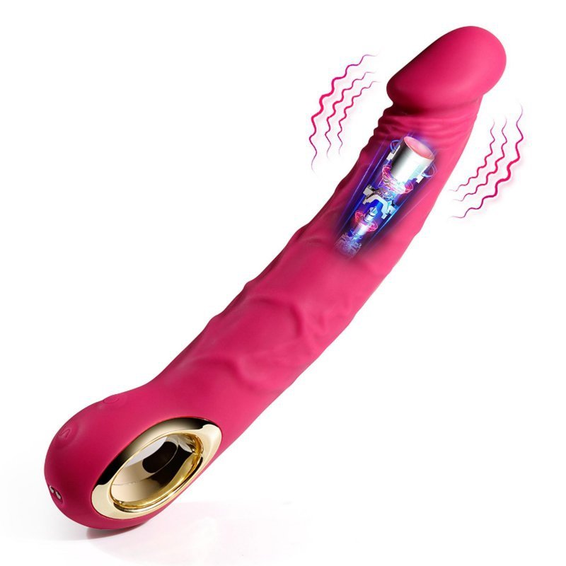Klasyczny wibrator damski Realistic Vibrator PINK